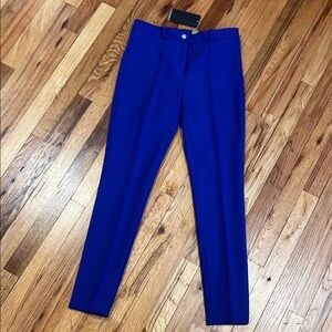 Women’s Boss Blue Slim-Fit Trousers